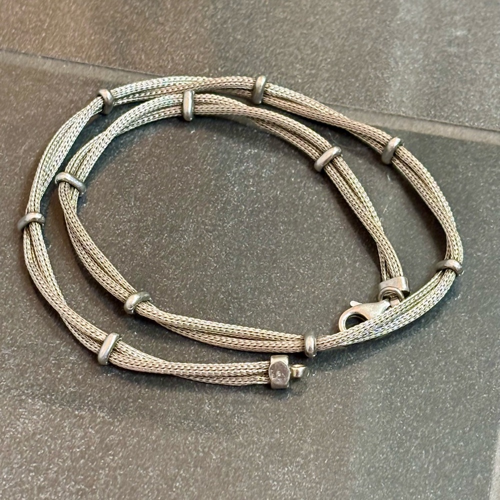 Sterling silver necklace